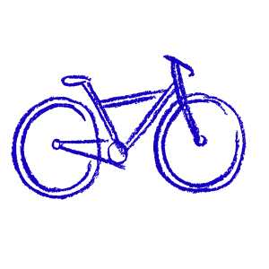 A Mind bicycle illustration 