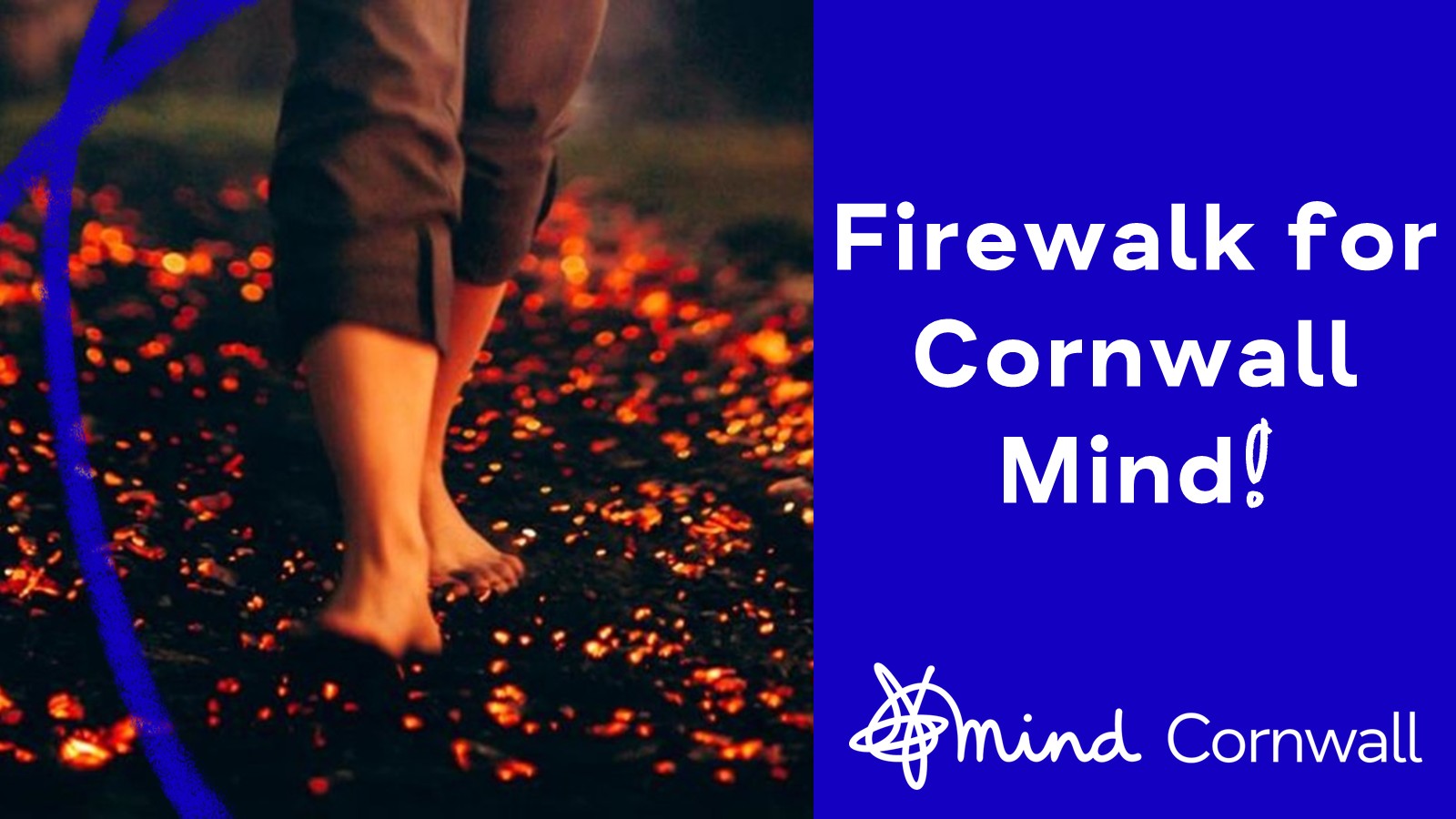 Firewalk for Cornwall Mind