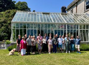 The team at Harland Accountants gathered outside for the photo