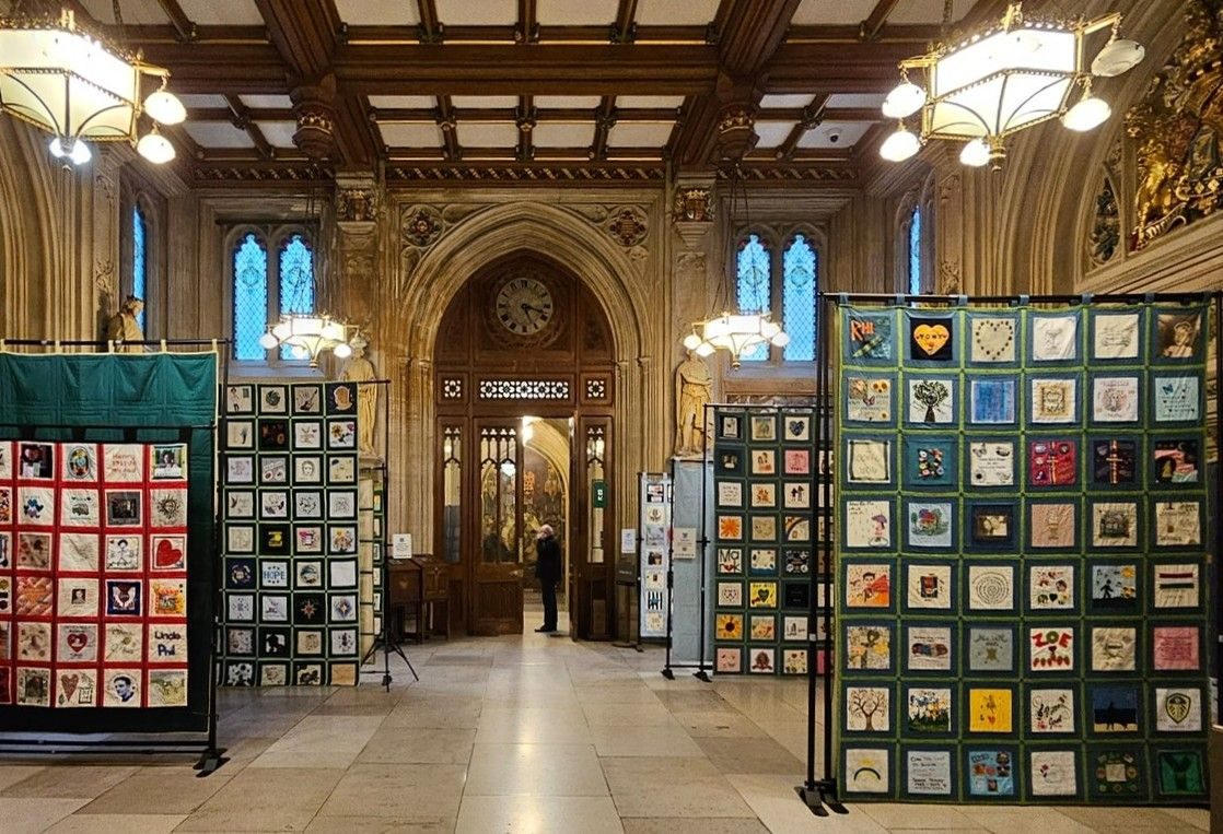 Cornwall Speak Their Name Suicide Memorial Quilt