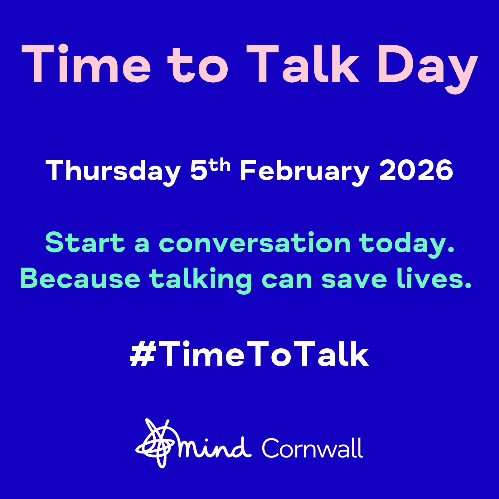 Time to Talk Day 2026