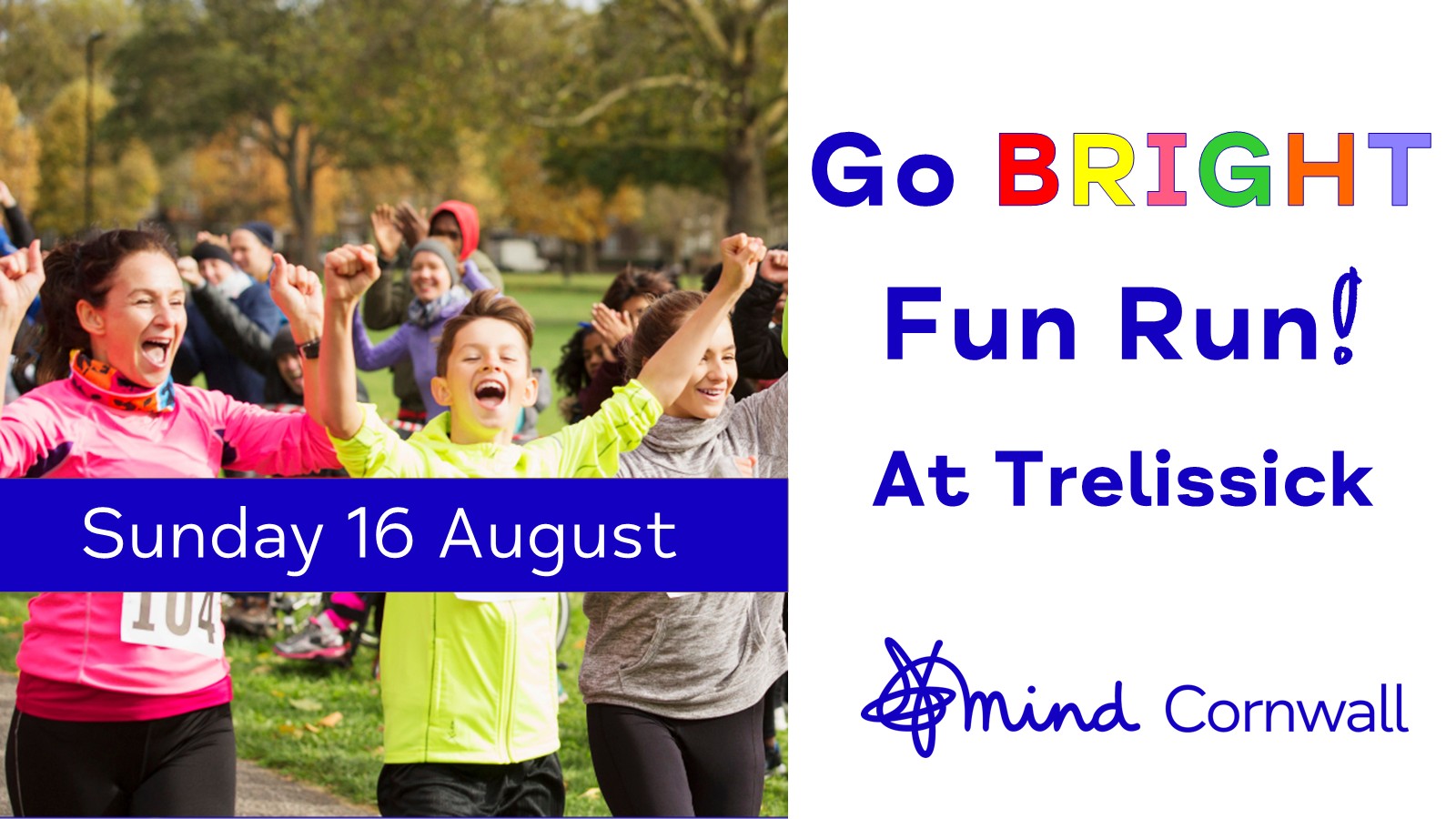 Go Bright Fun Run – Sunday 16 August 2026